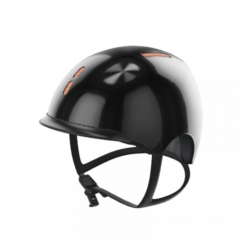Casque Naca - Gravity S - Noir Brillant - Rose Gold