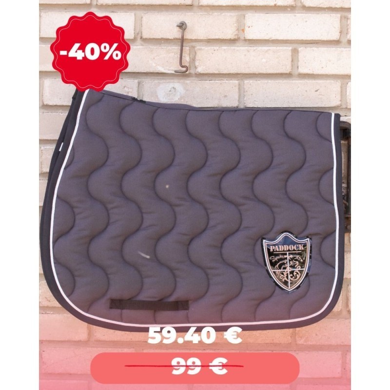 Tapis Gris FoncÃ© PADDOCK Sports Origine Ã‰cusson