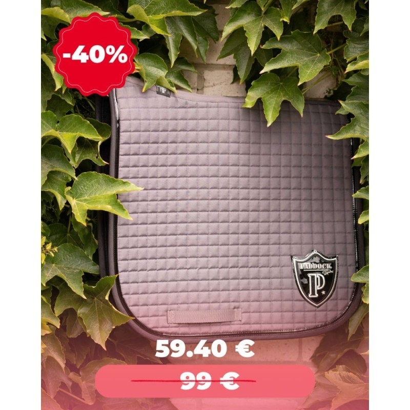 Tapis Gris dressage Americain PADDOCK