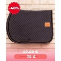 Tapis Noir PADDOCK Diagonal