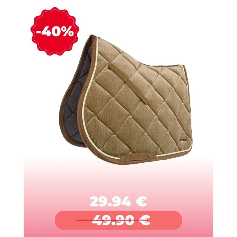 Tapis Taupe Lami-Cell Glimmer Cheval