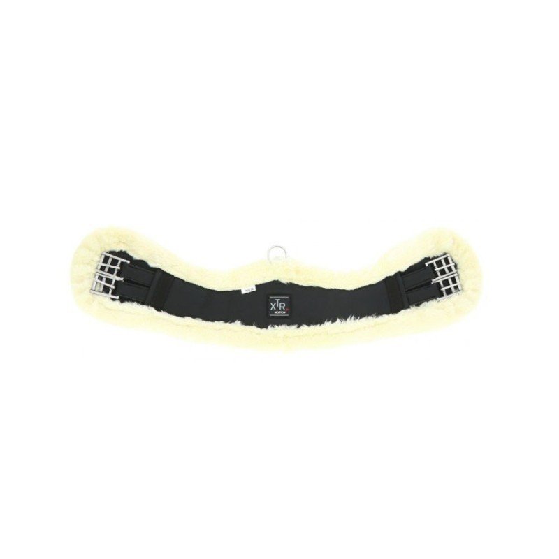 Sangle courte NORTON XTR "Mouton synthÃ©tique" Noir