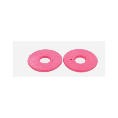 Rondelles de mors NORTON semi-ouverte PONEY ROSE