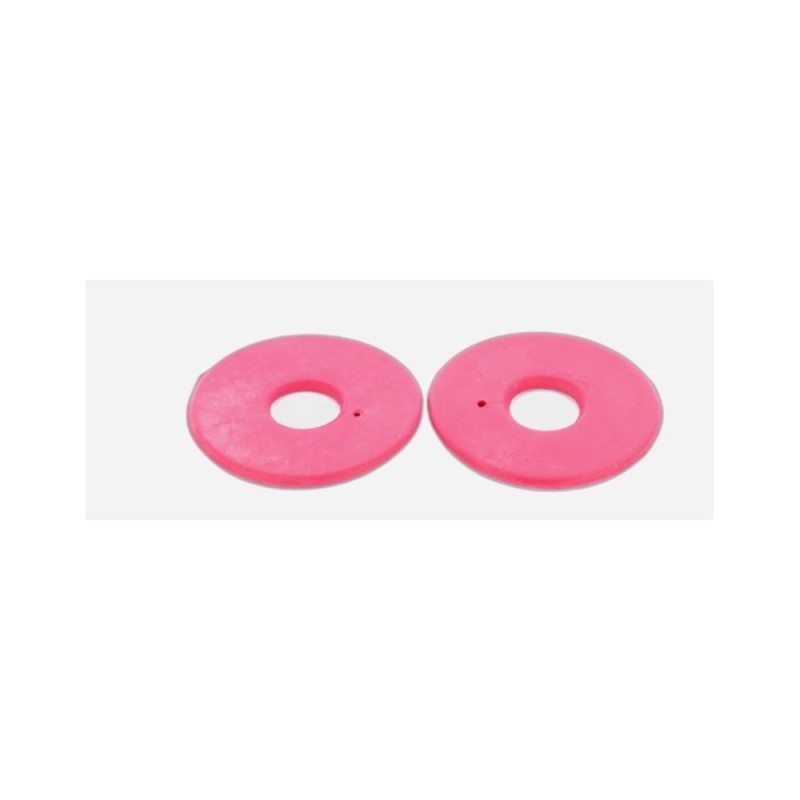 Rondelles de mors NORTON semi-ouverte PONEY ROSE