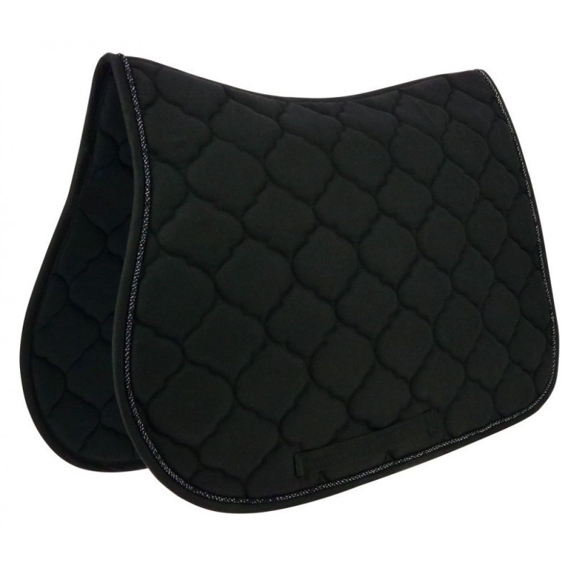 Tapis Noir RIDING WORLD "Rope" CHEVAL