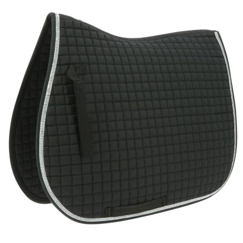 Tapis Noir RIDING WORLD "Girly" CHEVAL