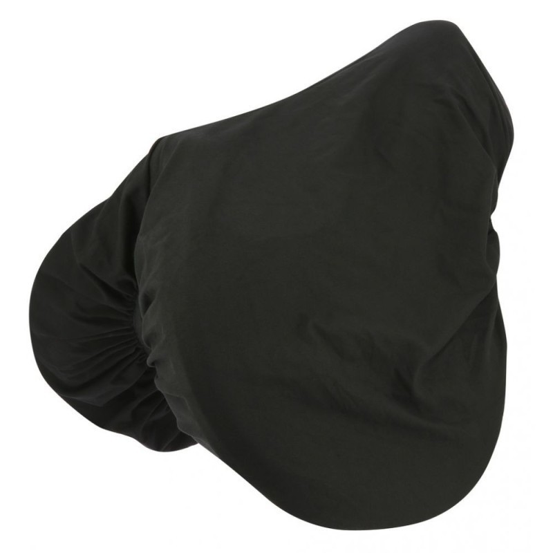 Housse de selle RIDING WORLD, en coton NOIR