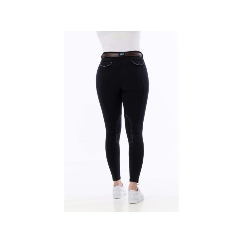 Pantalon Noir RIDING WORLD "Alexandrie", Femmes