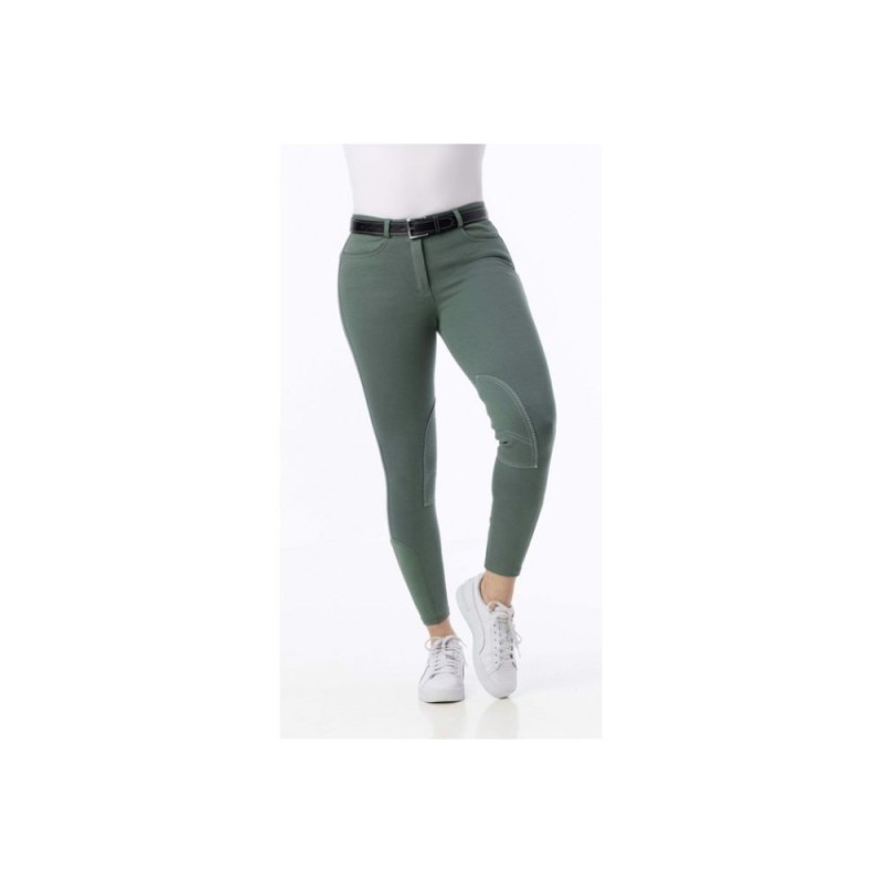Pantalon Vert RIDING WORLD "Alexandrie", Femmes