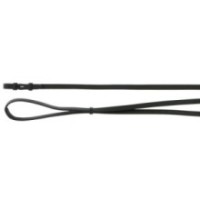 RÃªnes de bride ERIC THOMAS HYBRID 13mm Cheval NOIR
