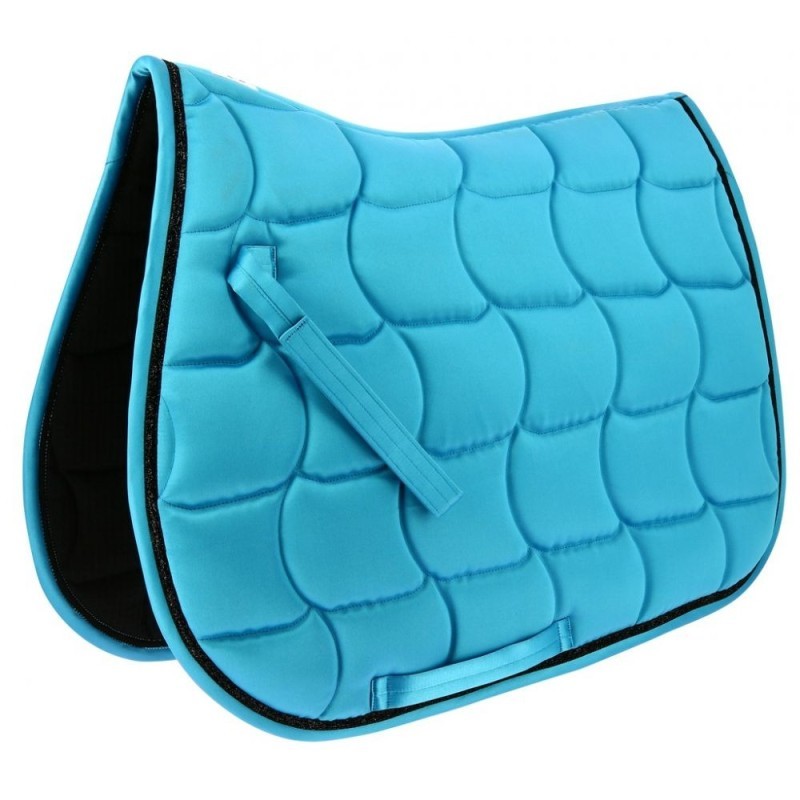 Tapis Bleu EQUITHÃˆME "Satin"