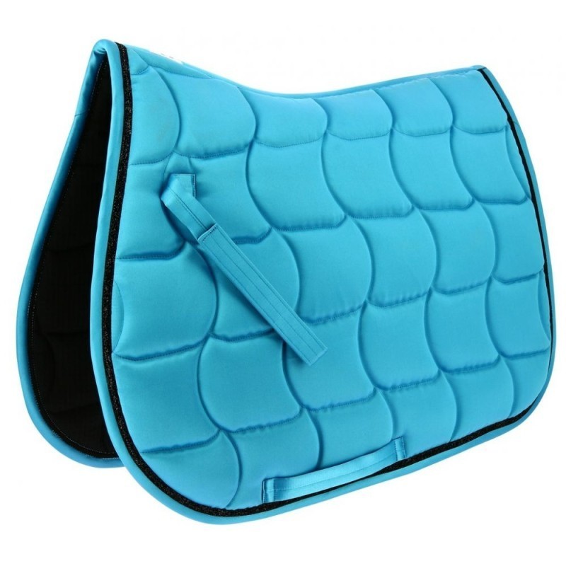Tapis Bleu EQUITHÃˆME "Satin"