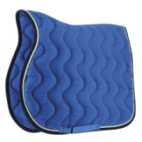 Tapis Bleu Vif EQUITHÃˆME "Polyfun" SHETLAND
