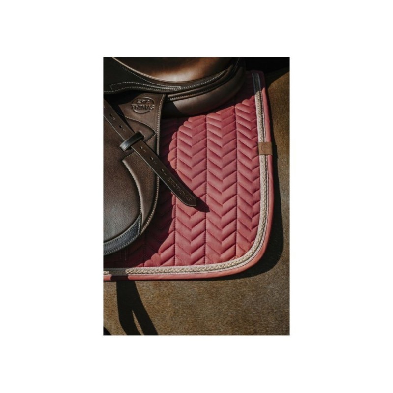 Tapis Rose Framboise de selle EQUITHÃˆME "Softy"