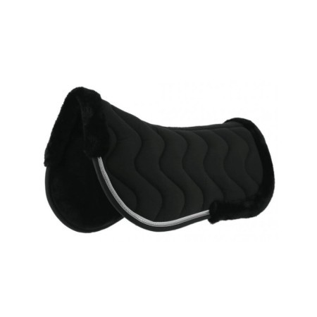 Amortisseur de dos EQUITHÃˆME "Jump Pro" CHEVAL NOIR/NOIR/BLANC