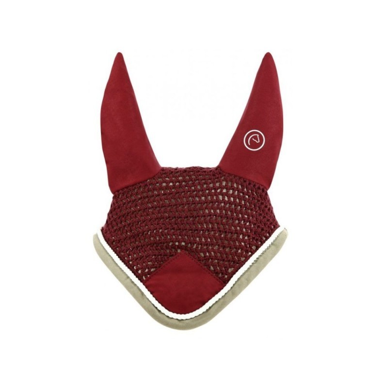 Bonnet chasse-mouches EQUITHÃˆME "Polyfun" BORDEAUX