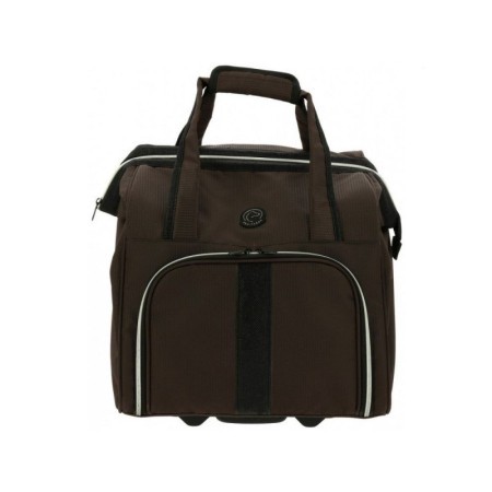 Sac de pansage Ã  roulettes EQUITHEME BRUN