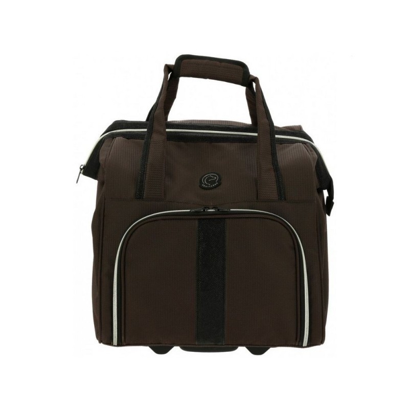 Sac de pansage Ã  roulettes EQUITHEME BRUN