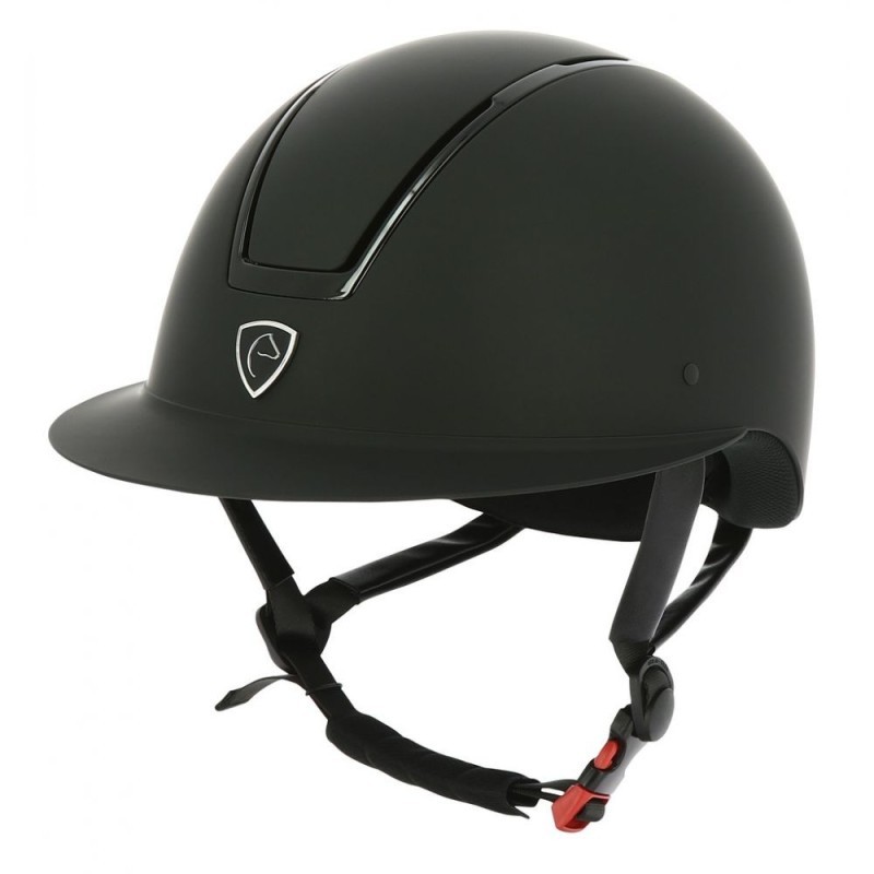 Casque EQUITHÃˆME - Glint Mat NOIR/NOIR L58/60