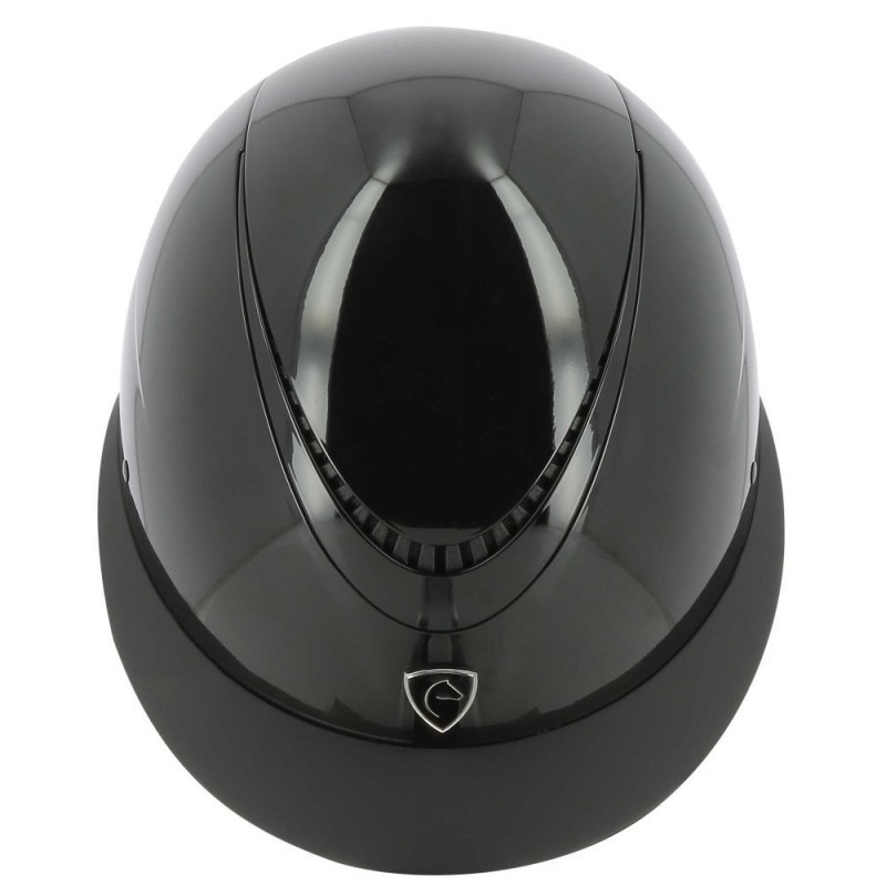 Casque EQUITHEME - Wings Noir/Brillant S/52-54