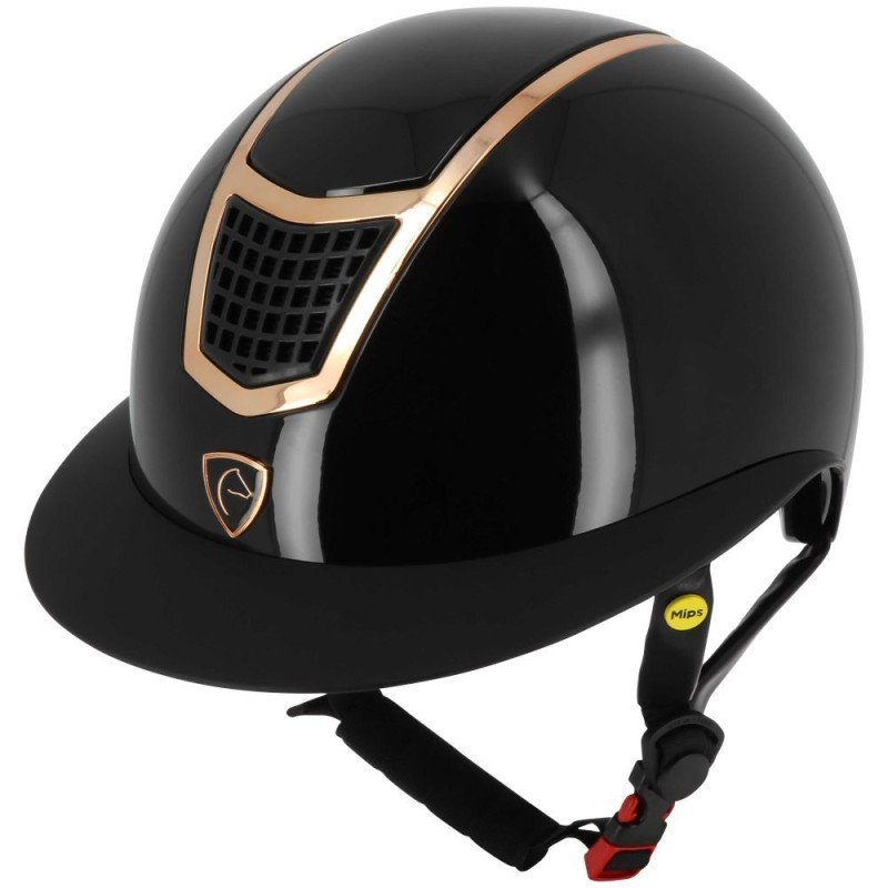 Casque EQUITHÃˆME - Airy LM Noir/Rose gold L/59-61