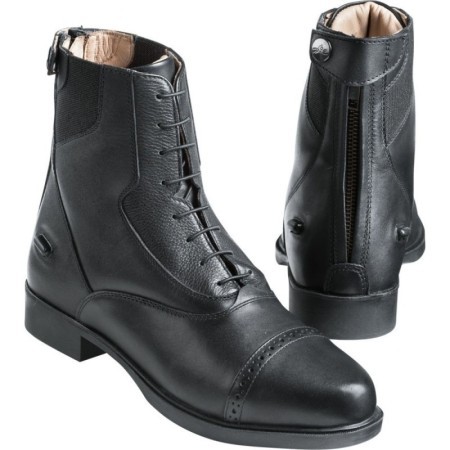 BOOTS EQUITHÃˆME "CONFORT EXTRÃŠME" Ã€ LACETS NOIR