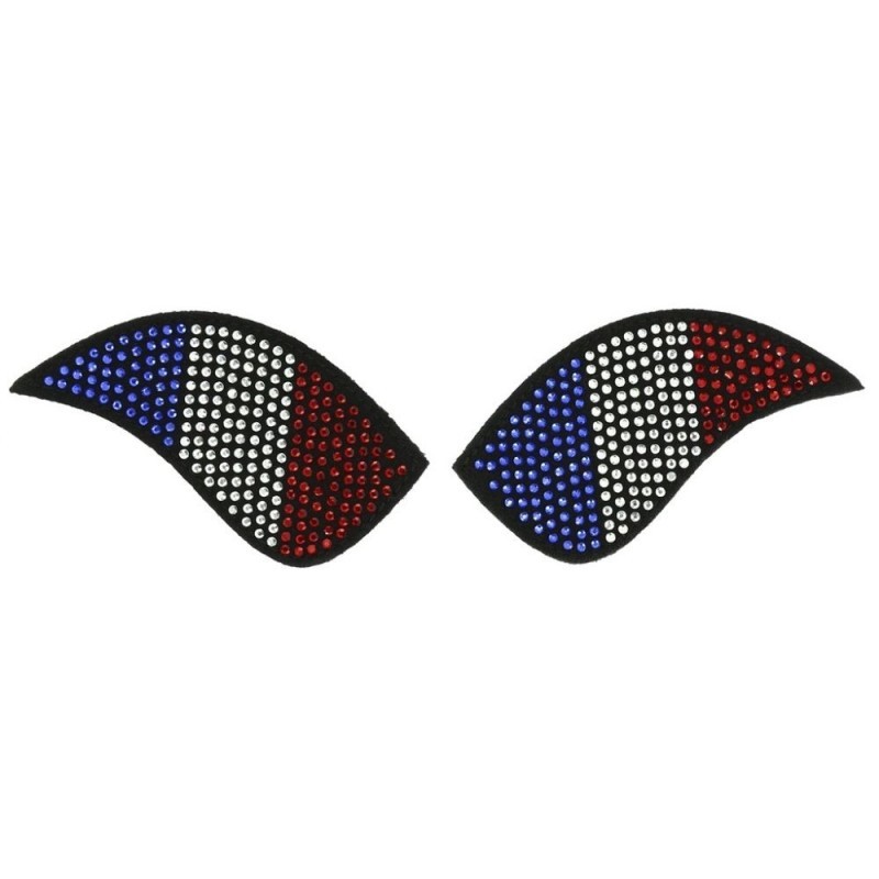 Ã‰cussons EQUITHÃˆME pour bottes "My Primera" Drapeau Fr./2