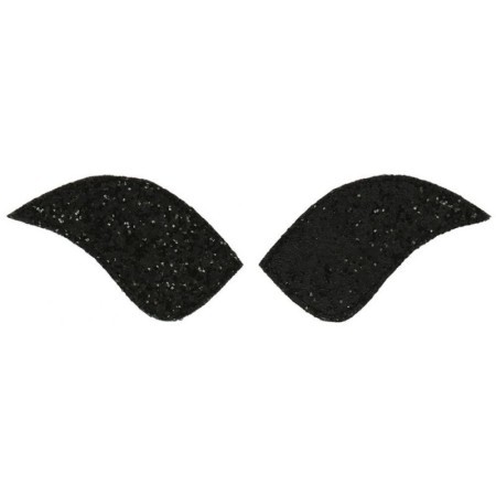 Ã‰cussons EQUITHÃˆME pour bottes "My Primera" Glitter Noir/2