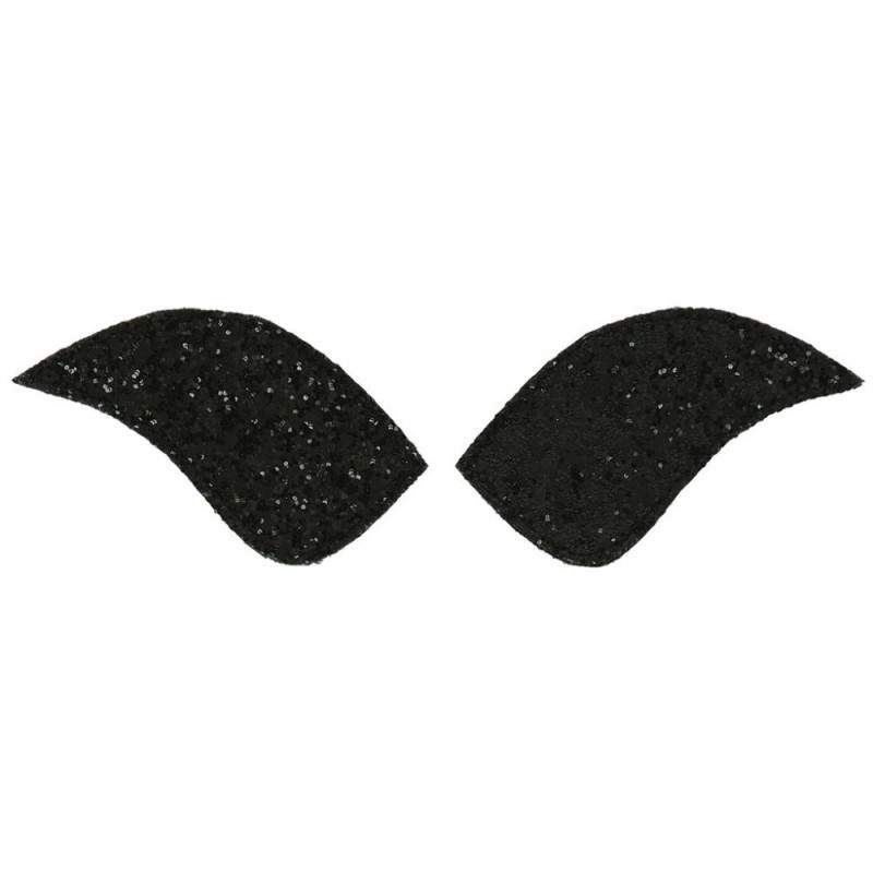 Ã‰cussons EQUITHÃˆME pour bottes "My Primera" Glitter Noir/2