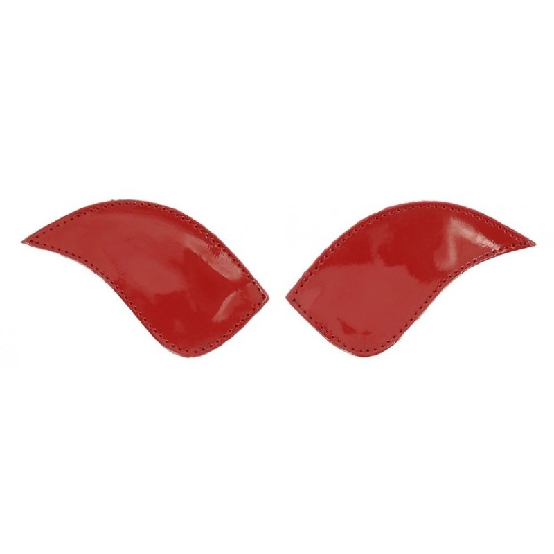 Ã‰cussons EQUITHÃˆME pour bottes "My Primera" Gloss ROUGE/2