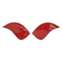 Ã‰cussons EQUITHÃˆME pour bottes "My Primera" Gloss ROUGE/2