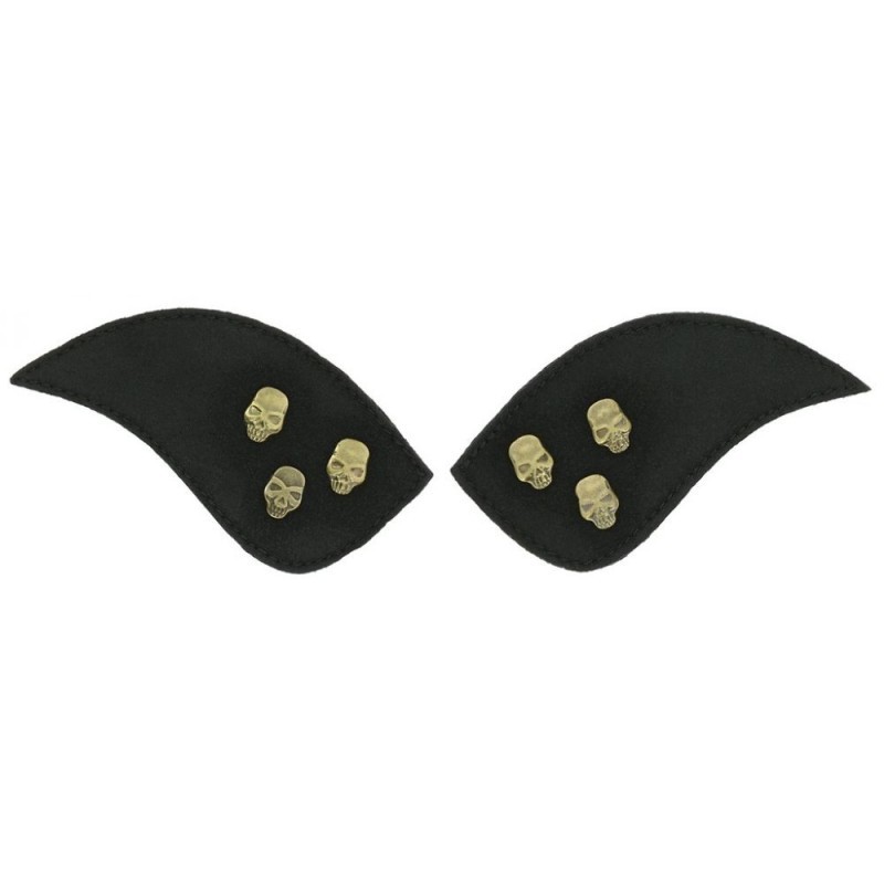 Ã‰cussons EQUITHÃˆME pour bottes "My Primera" Metal.Skull/2