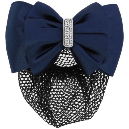 Barrette rÃ©sille pour cheveux EQUITHEME - Strass Marine
