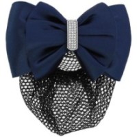 Barrette rÃ©sille pour cheveux EQUITHEME - Strass Marine