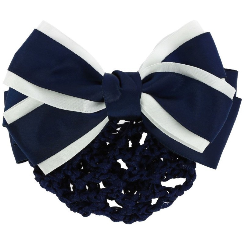 Barrette rÃ©sille pour cheveux EQUITHEME - Duo Marine