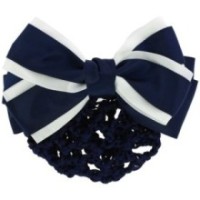 Barrette rÃ©sille pour cheveux EQUITHEME - Duo Marine
