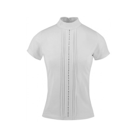 Polo Blanc EQUITHÃˆME "Dorla"