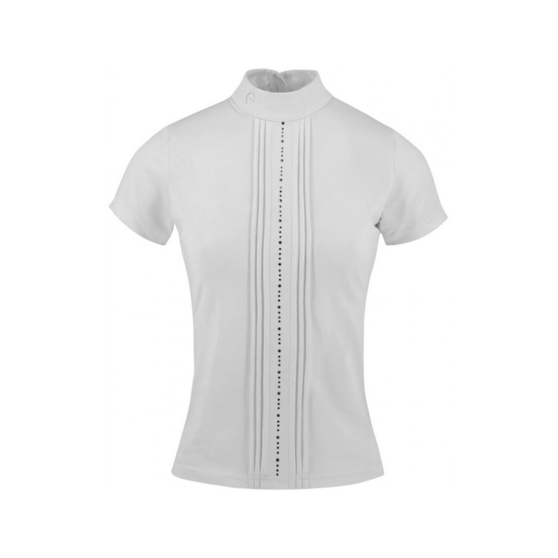 Polo Blanc EQUITHÃˆME "Dorla"