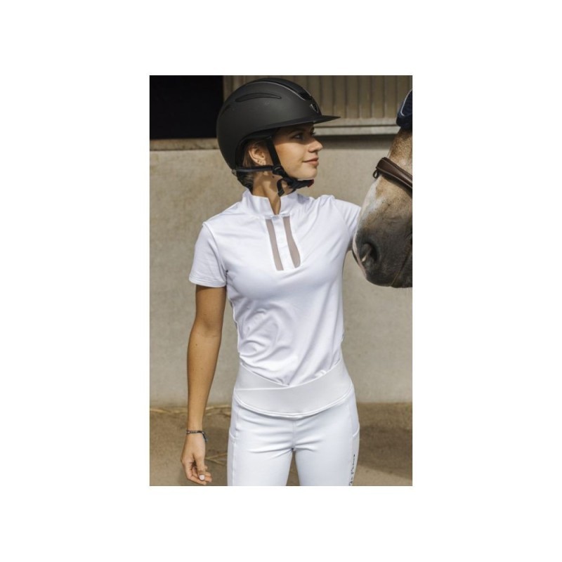 Polo Blanc EQUITHÃˆME - Riyadh