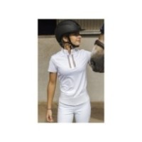 Polo Blanc EQUITHÃˆME - Riyadh