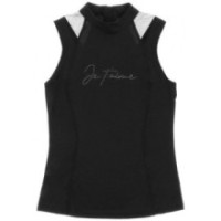 Polo Noir Je t'aime EQUITHÃˆME - Alba