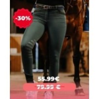 Pantalon Vert Foret Je t'aime EQUITHÃˆME - Safir