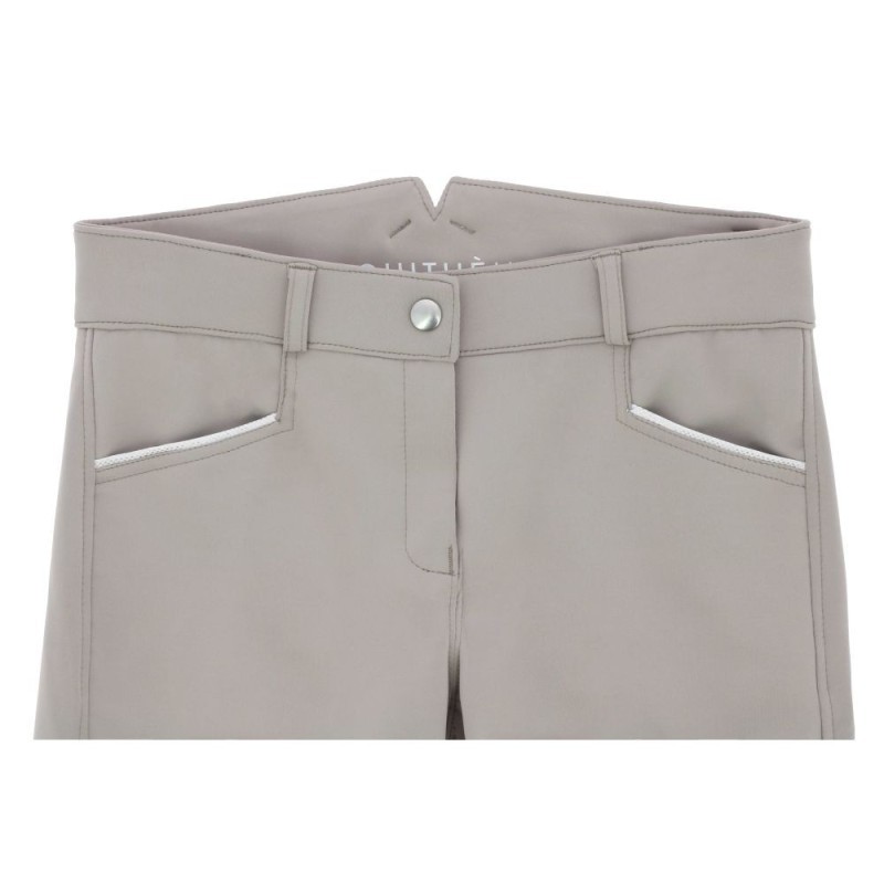 Pantalon EQUITHÃˆME - Claudine Taupe