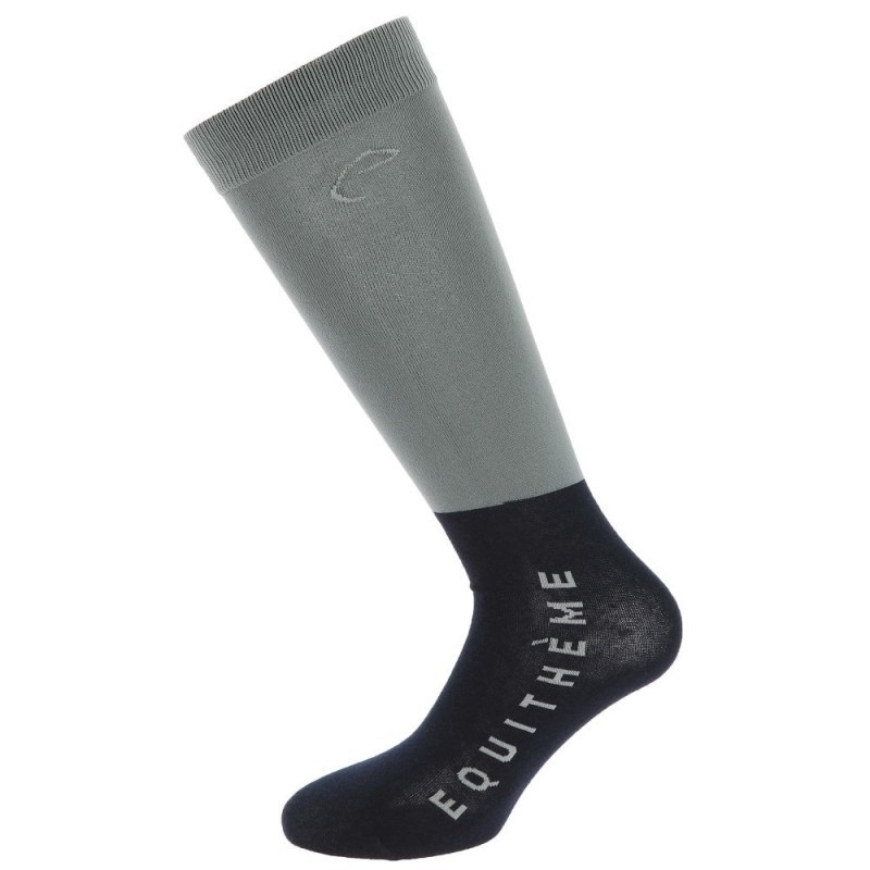 Chaussettes EQUITHÃˆME - Compet GRIS 36-41/Set2