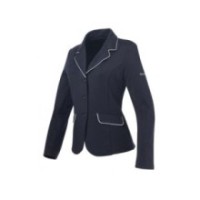 Veste de concours EQUITHÃˆME "Soft Classic" ENFANT MARINE