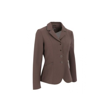 Veste de concours EQUITHÃˆME "Oliva" BORDEAUX