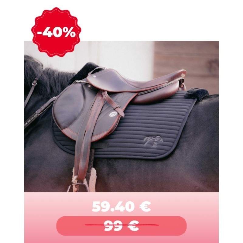 Tapis Noir PENELOPE "Lyona"