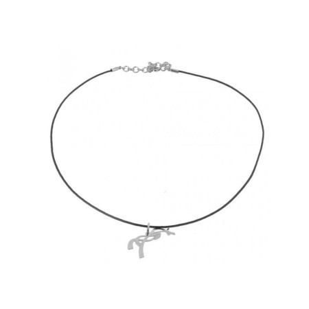 Collier PENELOPE "Ã©questre" argentÃ©