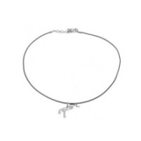 Collier PENELOPE "Ã©questre" argentÃ©