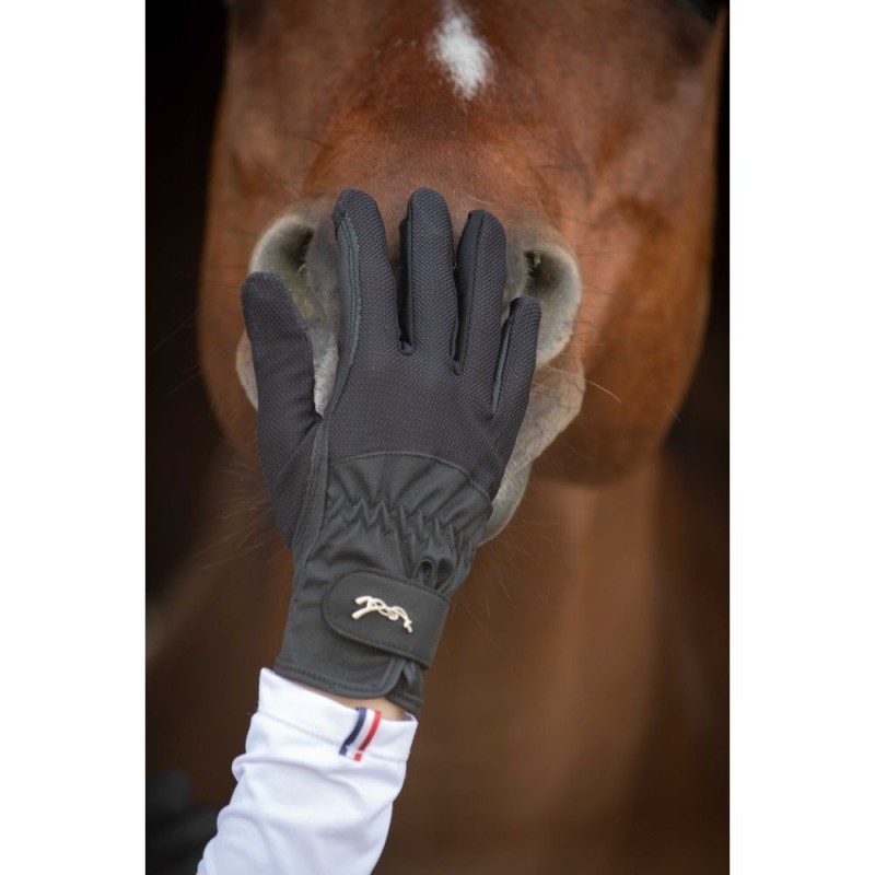 Gants PENELOPE "CompÃ©tition" Noir